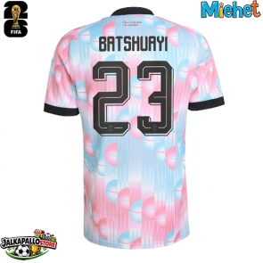 Belgia Michy Batshuayi #23 Vieraspaita MM-kisat 2026 Lyhythihainen